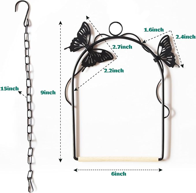 Hummingbird Swing 2 Pack Attractive Hummingbird Perch - Image 4