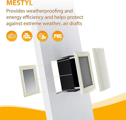 mestyl Dog Door for Wall, Pet Door, Doggie Door - Image 6