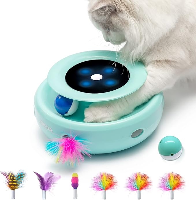 ORSDA Cat Toys 2-in-1 Interactive Cat Toys by ORSDA