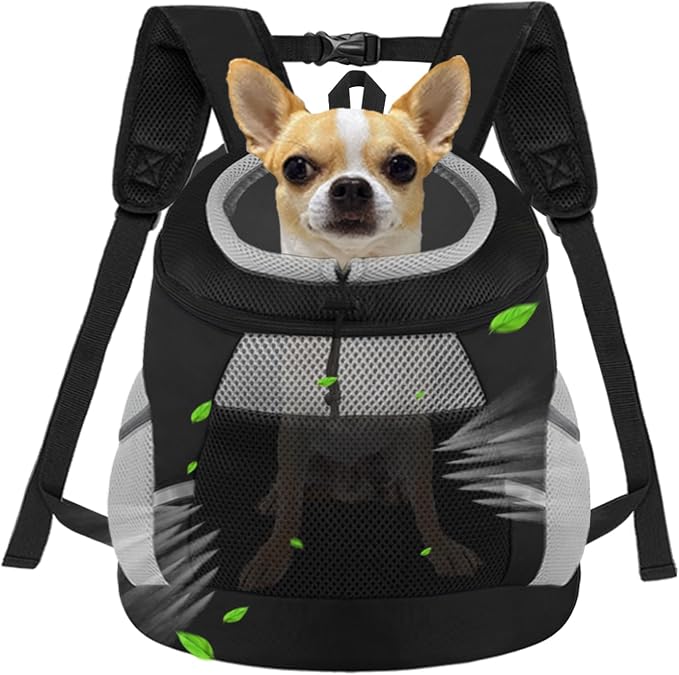 SMONT Dog Backpack Carrier Pet Lightweight Dog Carrier Backpack Small Dog Front by SMONT