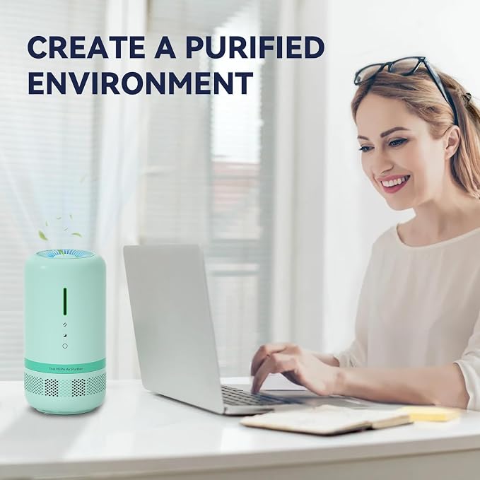 Air Purifiers for Home, H13 HEPA Small Air Purifier for Room up to 960ft² - Image 6
