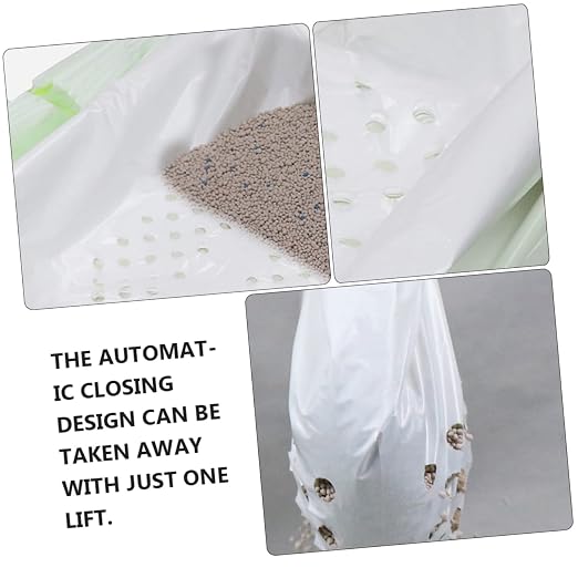 7pcs Cat Litter Filtering Bags Practical Pet Waste -up Pouches Automatic Closure - Image 5