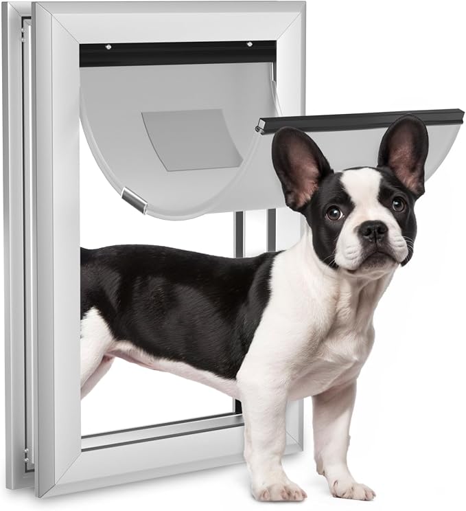Ownpets Aluminum Dog Door, Pet Door by Ownpets