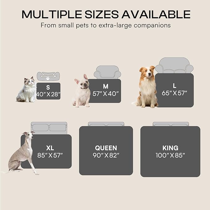 Luciphia Waterproof Pet Blanket, Liquid Pee Proof Dog Blankets - Image 7