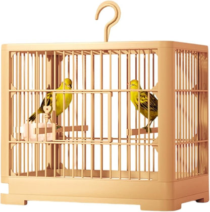 2025 New Carry Cage for Parakeet Portable 30x23x26cm Bird Travel Carrier Cage by Unknown