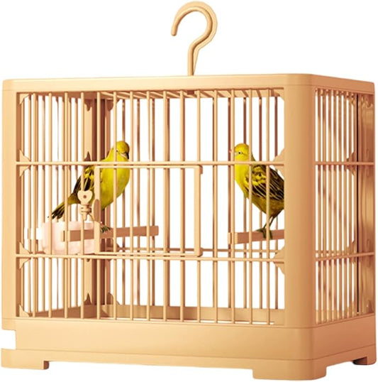 2025 New Carry Cage for Parakeet Portable 30x23x26cm Bird Travel Carrier Cage by Unknown