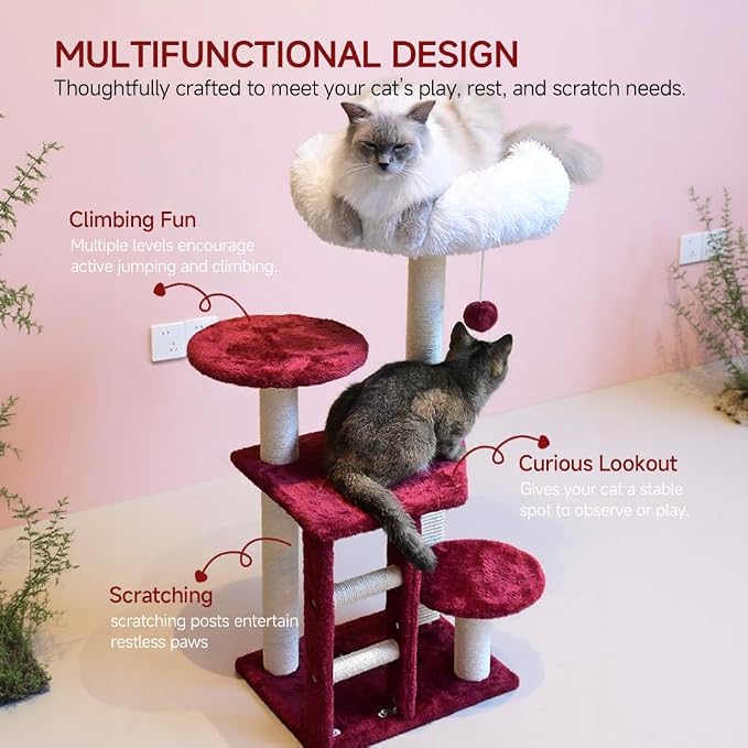Cat Tree, 37.4-Inch Cat Tower - Image 5