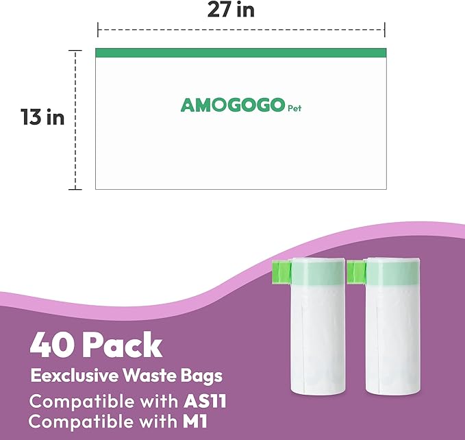 50 Pack Litter Bags, Compatible - Image 5