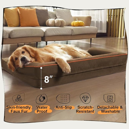 Large Dog Bed Orthopedic Washable - Image 6