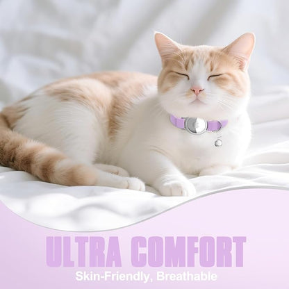 AirTag Cat Collar, Ultra Elastic Cat Tracker Collar, Airtag Holder Compatible - Image 7
