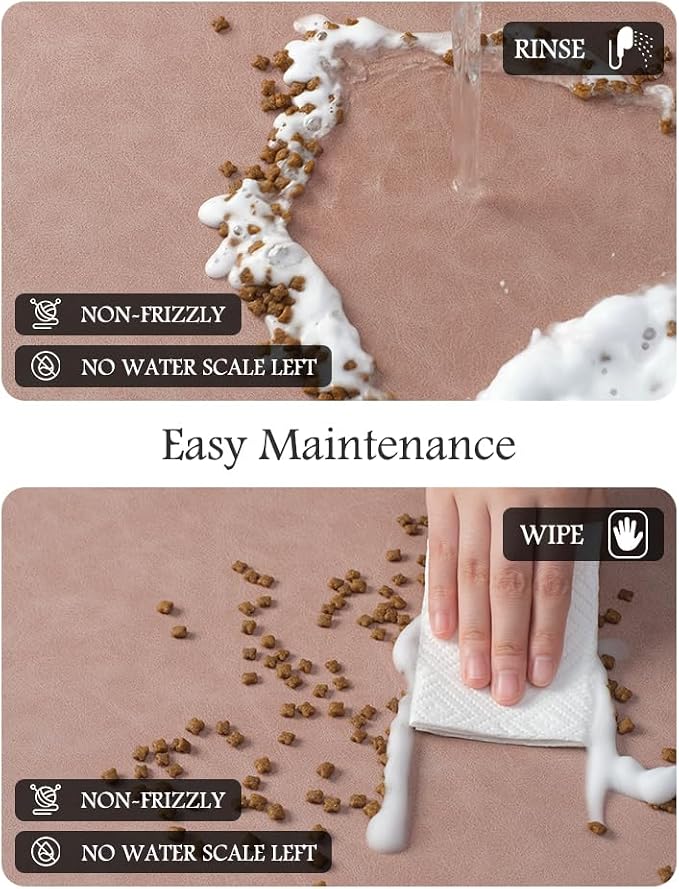 Pet Feeding Mat-Absorbent Dog Mat - Image 4