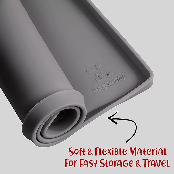 DogBuddy Dog Food Mat – Waterproof Dog Bowl Mat - Image 6