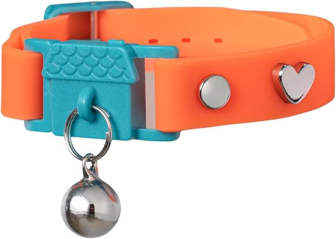 Kittyrama Tangerine Kitten Collar by Kittyrama