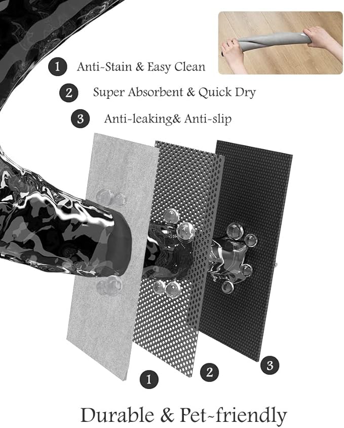 Pet Feeding Mat-Absorbent Dog Mat - Image 6