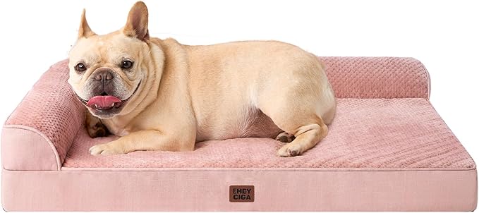 EHEYCIGA Orthopedic Dog Bed Medium Size Dogs, Memory Foam Dog Bed by EHEYCIGA