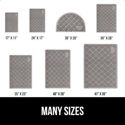 GORILLA GRIP Cat Litter Box Mat, Water Resistant, US Designed Kitty Litter - Image 6