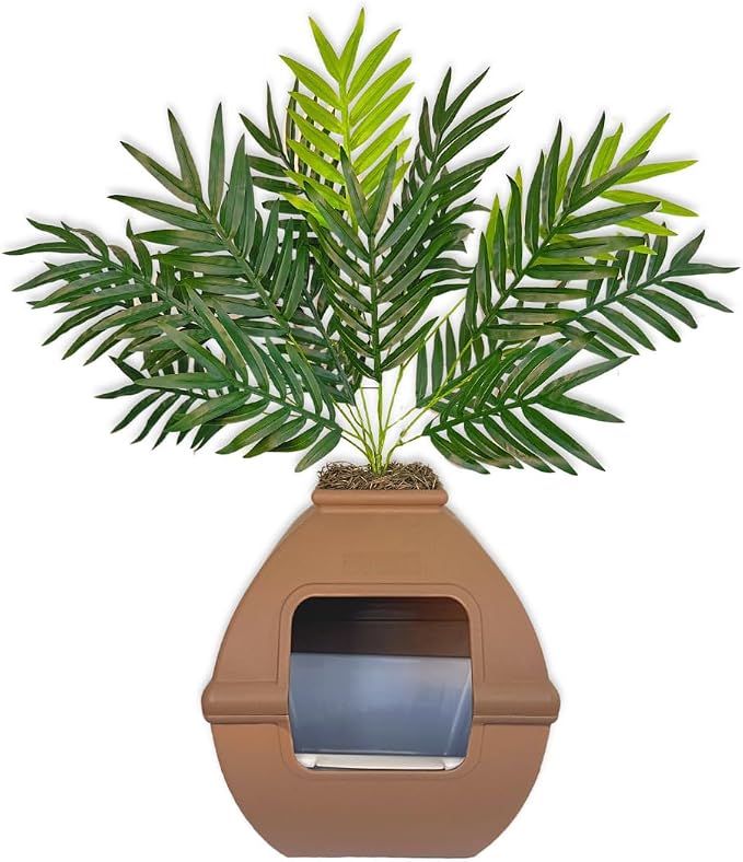 Good Pet Stuff Hidden Litter Box Planter, Decorative Cat Litter Enclosure by TheGoodPetStuffCompany
