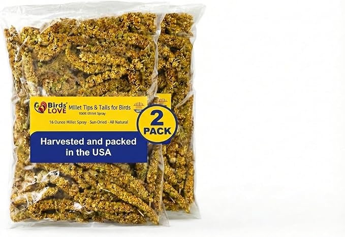 1lb Millet Tips & Tails for Birds by BirdsLOVE