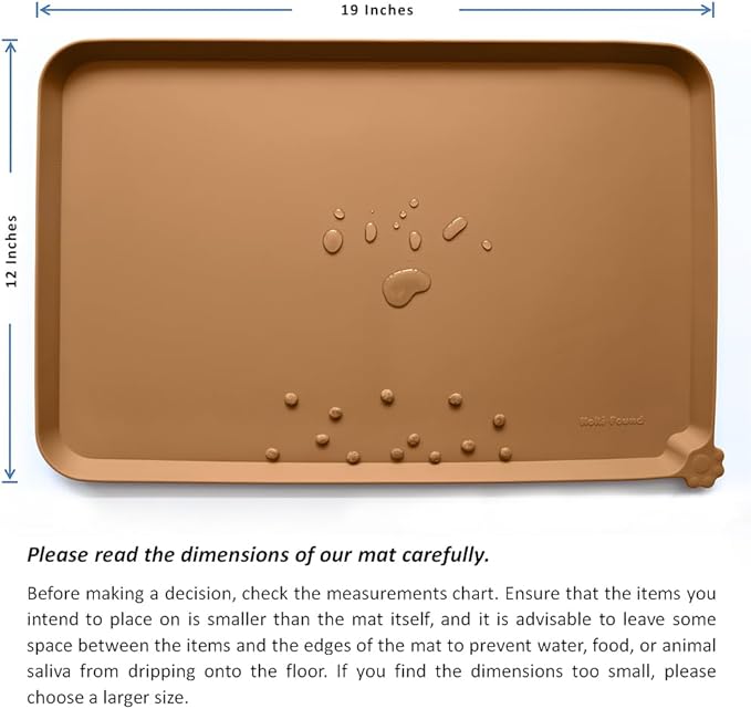 Hoki Found Silicone Pet Food Mats Tray - Image 5