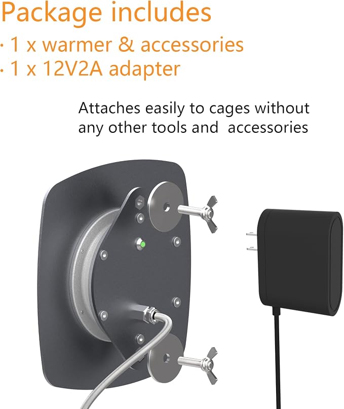Bird Heater, Thermostatical Bird Warmer - Image 6