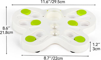 ALL FOR PAWS Interactive Cat Puzzle Feeder – Butterfly Shape Slow Feeder & - Image 8