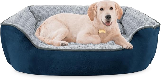 JOEJOY Rectangle Dog Bed for Large Medium Small Dogs by JOEJOY