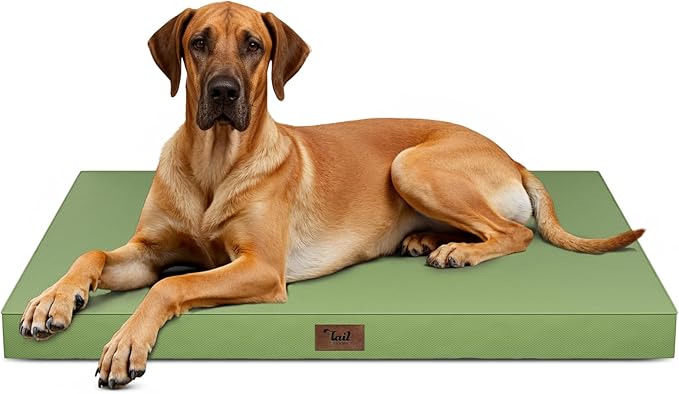 Outdoor Extra Large Dog Bed, Jumbo Waterproof Dog Bed by TailStories