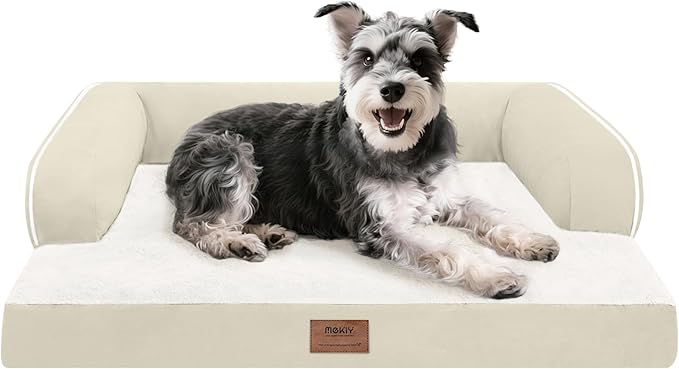 Small Dog Bed Waterproof Orthopedic Dog Beds by Mekiy
