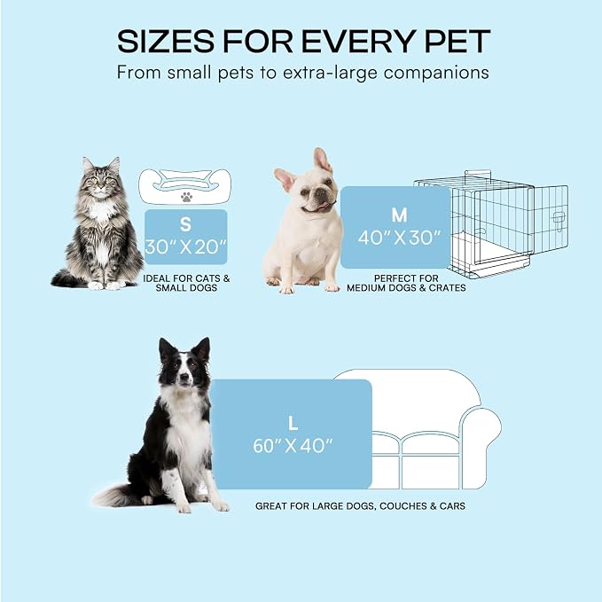 Luciphia Premium Dog Cooling Mat Non-Slip Q-MAX>0.5 Self-Cooling Pad - Image 6