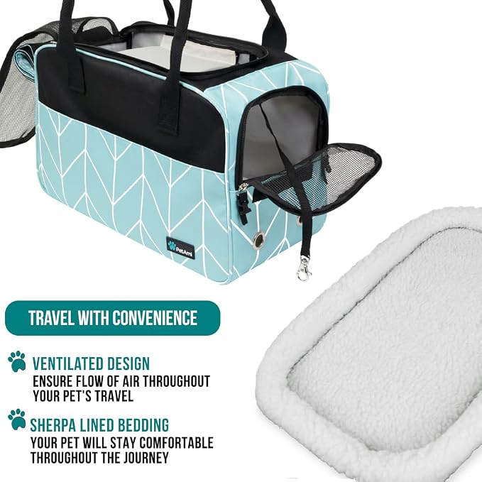 PetAmi Dog Purse Carrier for Small Dogs, Airline Approved Soft Sided Pet Carrier - Image 4