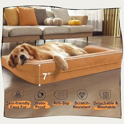 Large Dog Bed Orthopedic Washable, Orthopedic Dog Beds - Image 6