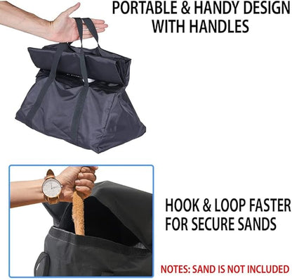Japard 2 Pack Dog Agility Equipment, Tunnel Sandbags, Hold One End, Holding - Image 5