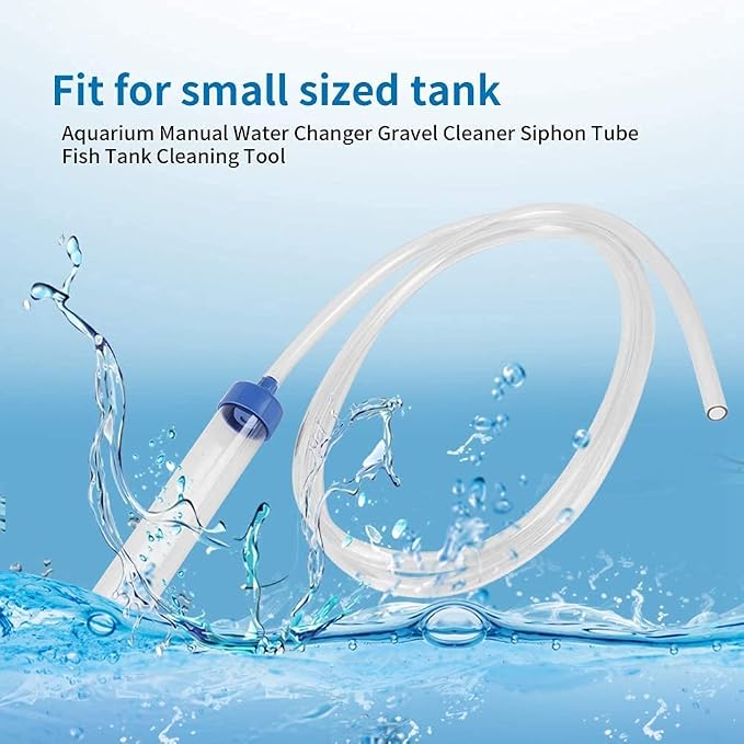 Manual Water Changer Gravel Cleaner Water Filter Syphon Tube Fluids Transfer - Image 5