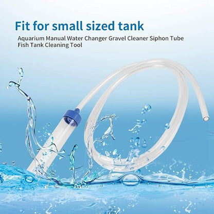 Manual Water Changer Gravel Cleaner Water Filter Syphon Tube Fluids Transfer - Image 5