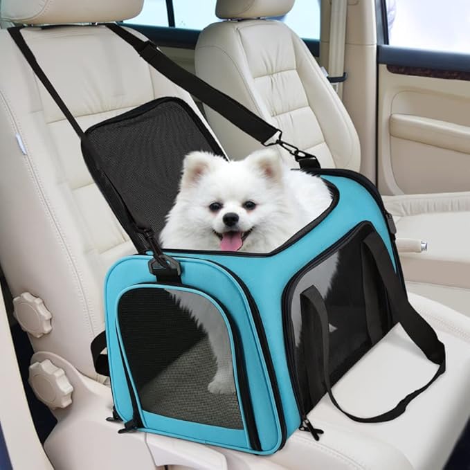 Henkelion Large Cat Carriers Dog Carrier Pet Carrier - Image 5