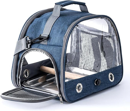 Bird Travel Carrier Portable Parrot Carry Transport Bag by Unknown