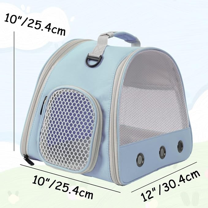 Breathable Small Animal Carrier Nylon Mesh - Image 2