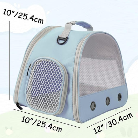 Breathable Small Animal Carrier Nylon Mesh - Image 2