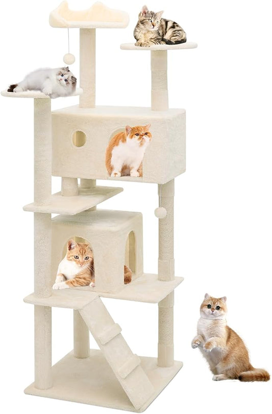 Athena Collection Cat Tree, 70 Inch Cat Tree Tower by AthenaCollectionFurniture