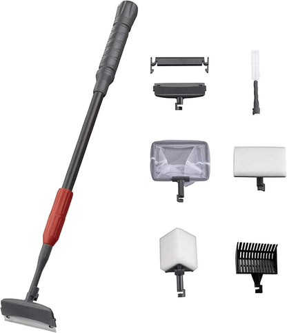 UPETTOOLS Aquarium Clean Tool 6 in 1 Fish Tank Cleaning Kit Algae Scraper by UPETTOOLS