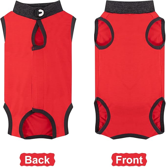 Coppthinktu Cat Recovery Suit for Abdominal Wounds or Skin Diseases, Cat Onesie - Image 6