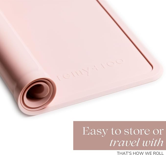 Remy+Roo Peony Silicone Dog Food Mat - Image 5