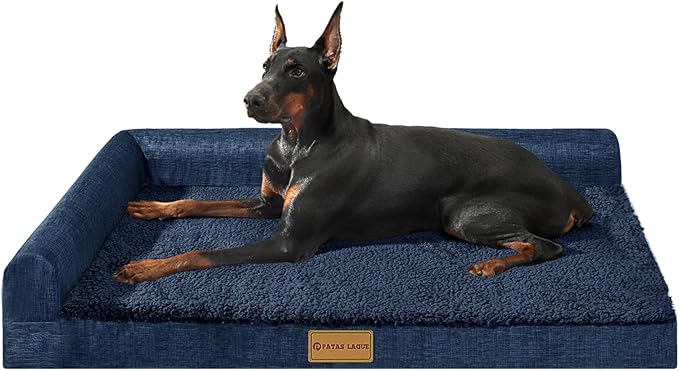 Patas Lague Orthopedic XL Dog Bed Large Sized Dog 42''X28'', Waterproof L by PatasLague