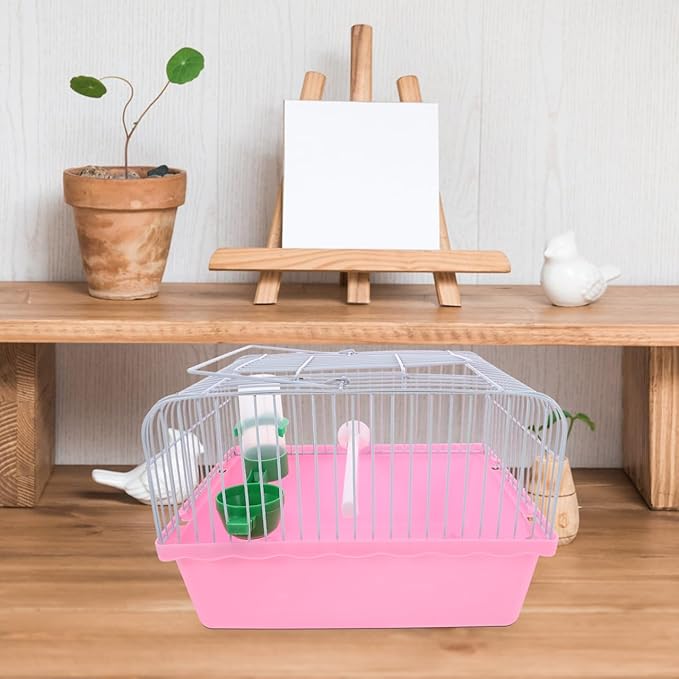 Portable Bird Travel Cage for Small Birds Parrots Lovebirds - Image 5