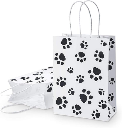Blulu 20 Pcs Puppy Dog Paw Gift Bags - Image 3