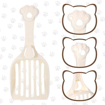 Cat Litter Scoop, Durable Plastic Kitty Litter Sifter Scooper - Image 4