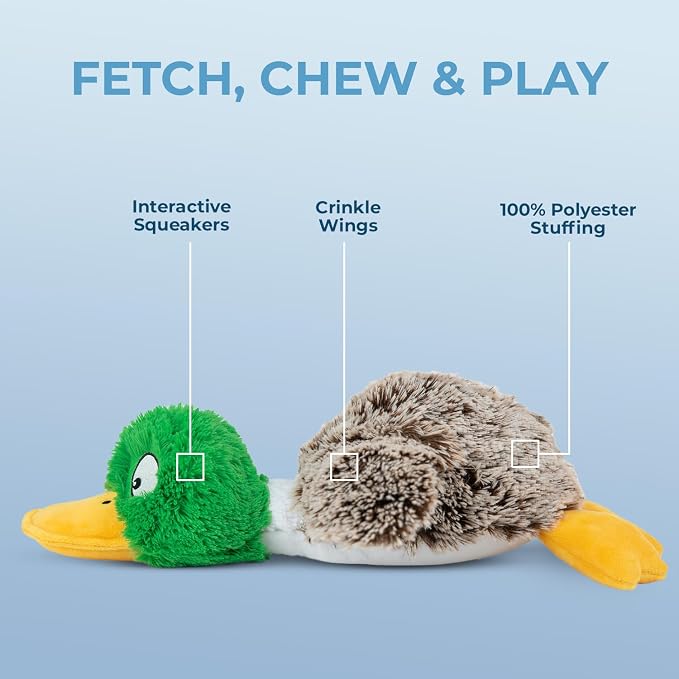 Best Pet Supplies Interactive Squeaky Dog Chew Toy, Ideal Dog Toys - Image 3