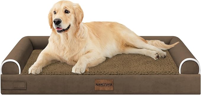 Large Dog Bed Orthopedic Washable: Beds Bolster XL Bed Medium Large Dogs Egg by Nanuya