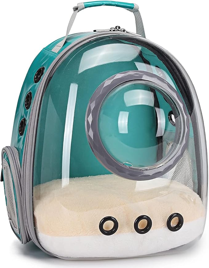 Bubble Cat Carrier Backpack Transparent Pet Carrier Backpack by ORIZZP