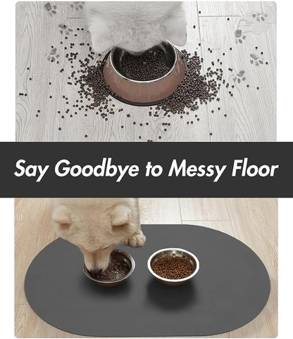 Absorbent Dog Mat for Food & Water Bowl - Image 3